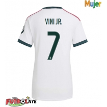 Camiseta Real Madrid Vinicius Junior #7 Primera Equipación para mujer 2026-27 manga corta